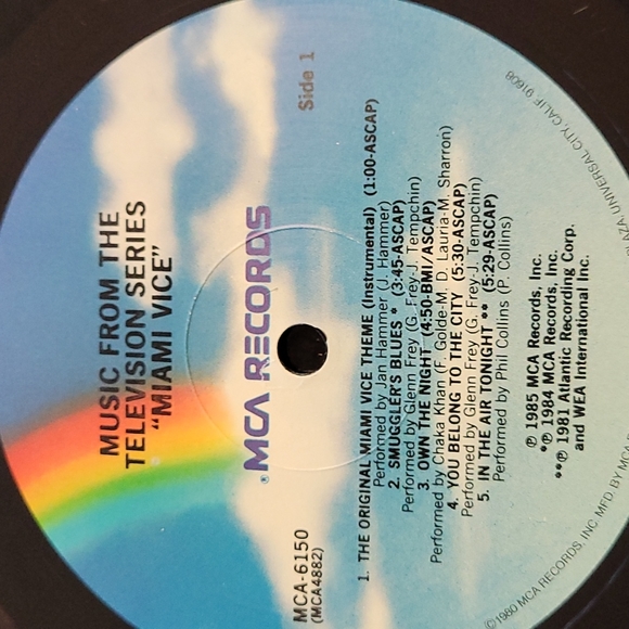 1984 MIAMI VICE Album - Picture 4 of 7
